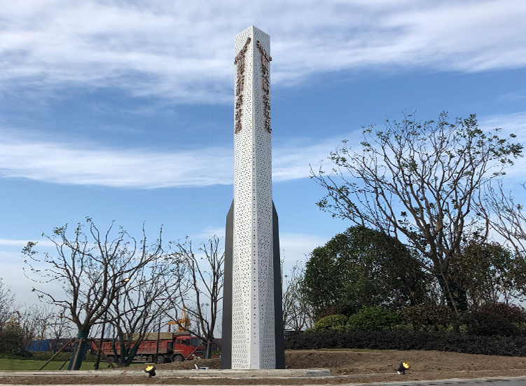 大型商業(yè)綜合體精神堡壘制作特征——【巨匠標(biāo)識，標(biāo)識制作廠家】